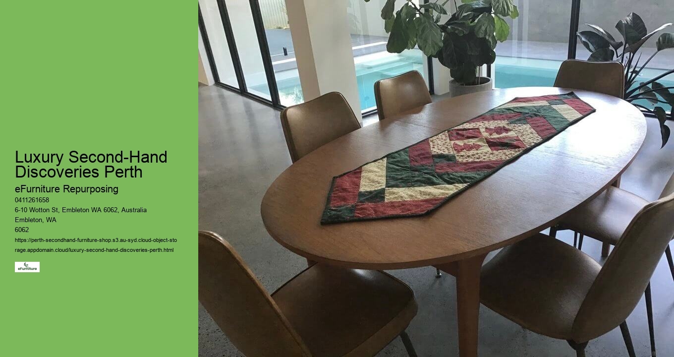 Perth's Second-Hand Furniture Specialties
