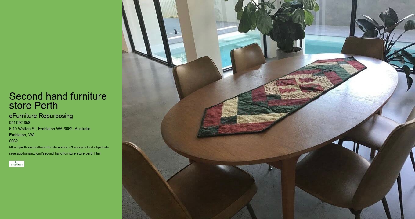 Second hand furniture store Perth
