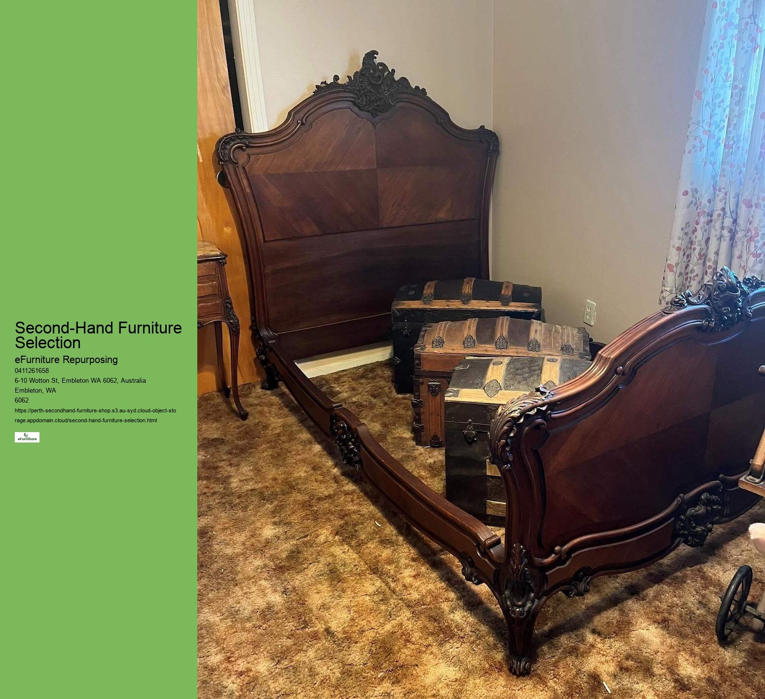 Second-Hand Furniture Selection