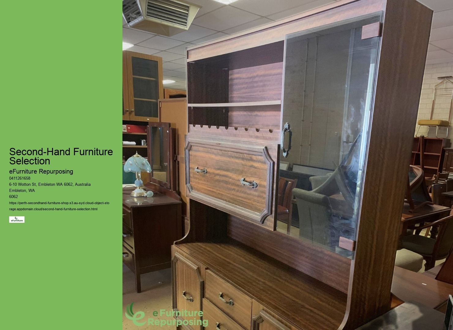Second-Hand Furniture Bargain Store Perth