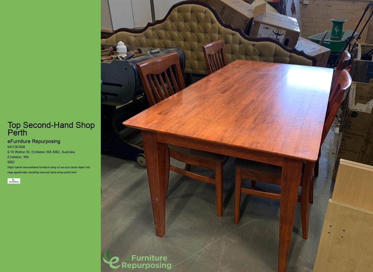 Perth's Preowned Furniture Galleries